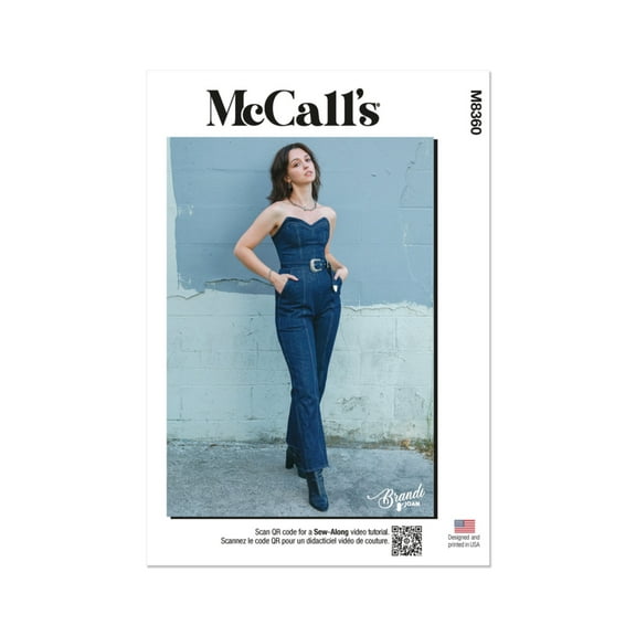 McCalls Sewing Pattern 8360 Women A5 (6-8-10-12-14)