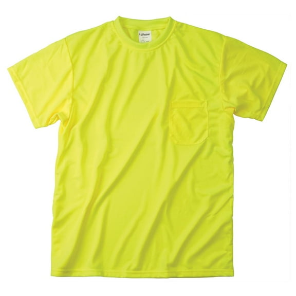 J. J. Keller SAFEGEAR Large Lime High Visibility T-Shirt, Non-Certified