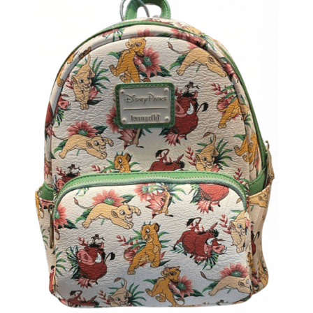 Disney Parks Animal Kingdom Loungefly Timon Pumba Mini Backpack New With Tag