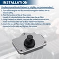 thumbnail image 6 of Unique Bargains Mass Air Flow Sensor Meter No.24503678 MAF Air Flow Sensor for Buick for Park Avenue 1994-1995 V6 3.8L Petrol Plastic Metal 1 Pc, 6 of 6