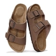 thumbnail image 1 of Sandalias Planas para Mujer Project Cloud Venita Tan de Cuero Genuino, 1 of 6
