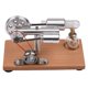 thumbnail image 1 of Kit de motor Stirling Generador de electricidad Modelo de motor de aire caliente con luz LED Di MABOTO Motor de motor Stirling, 1 of 7