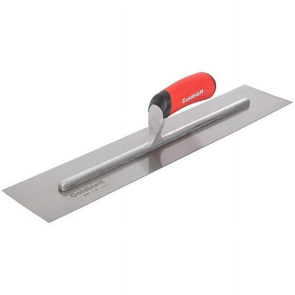 Goldblatt 242877 18 x 4 in. Professional Finishing Trowel