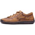 thumbnail image 2 of Chaussures Décontractées pour Hommes Mode en Cuir Cousu à la Main, 2 of 4