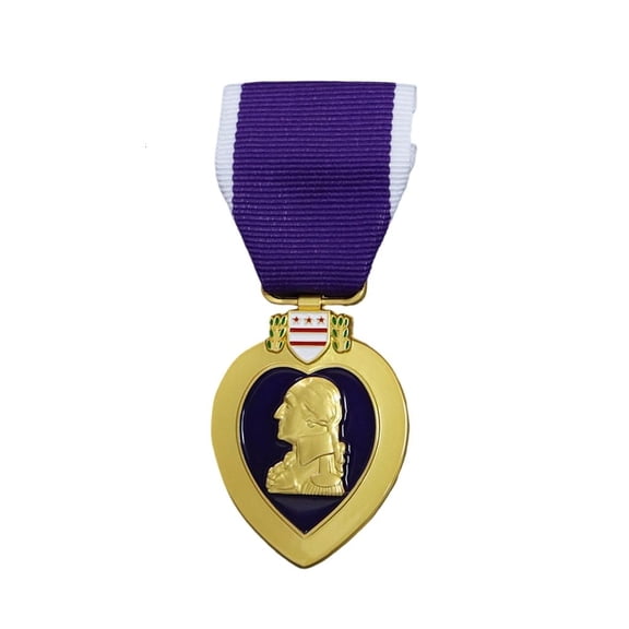 SDFGTstore United States Purple Hearts Medals Lapel Pin Honors and Respect for the Brave
