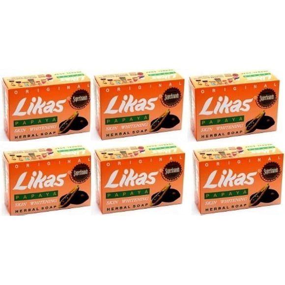 6 Jabones Likas Papaya de Likas