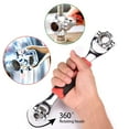 thumbnail image 2 of Universal Wrench 48 in 1 Socket Wrench, iPstyle 360 Rotating Head Car Repair Spanner Tool, 2 of 7