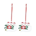 thumbnail image 2 of LSLJS Hanging Ornaments, Lumière Colorée Personnalisée Famille d'Ornements Survécus Noël Decor 2 Pcs, Noël Decorations, 2 of 7