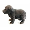 thumbnail image 2 of Hi-Line Gift Ltd Standing Chocolate Labrador Puppy Statue, 2 of 2