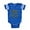 Royal Blue, variant on CafePress - What Lies Below - Cute Infant Baby Football Bodysuit