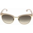 thumbnail image 3 of Miu Miu Sunglasses Women Pale Gold Bone Round MU54QS UBC-3D0, 3 of 4