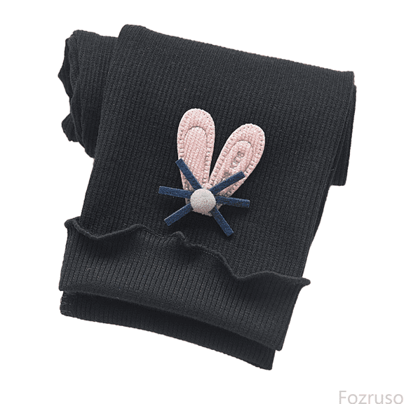 Fozruso Girls Chino Pants Toddler Kids Toddler Girls Cotton Prints Lined Warm Leggings Stretchy Tights Pants Trousers Sizes 18-24 Months