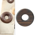 thumbnail image 2 of DOLITY Creative Solid Wood Donuts Wooden Sealing Bag Clips Cute Snack Clips Tea Sealing Walnut S, 2 of 8