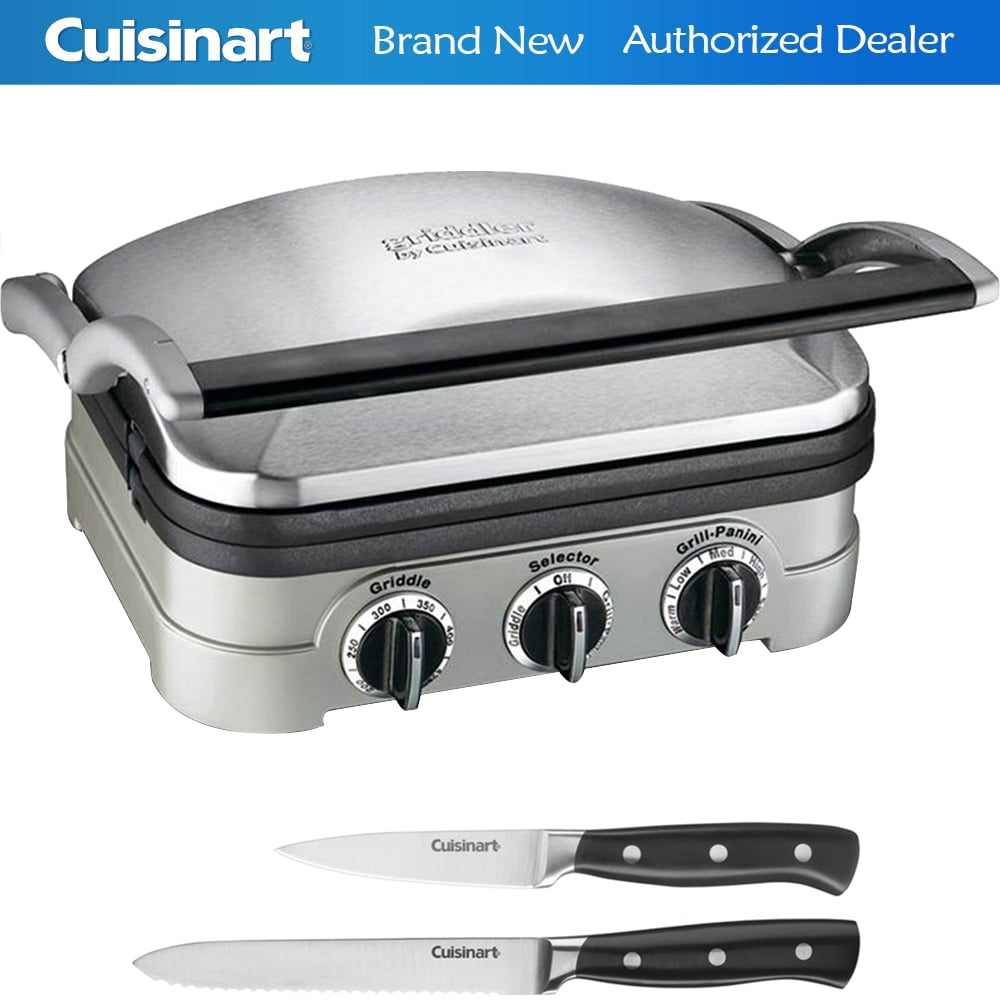 Cuisinart GR4N Multifunctional Griddle, Grill and Panini Press with Triple Rivet Collection 2