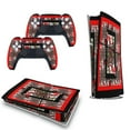 thumbnail image 5 of CASINO RED QUEEN OF HEARTS PATTERN RED-BLACK ART PS5/PS5 Pro/PS5 Slim Digital Disc Skin Sticker For Console And Controller Skins, 5 of 7