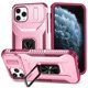 thumbnail image 1 of Funda para GANGXUN iPhone 11 Pro Max - Soporte metálico, Función magnética, Rosa, 1 of 5