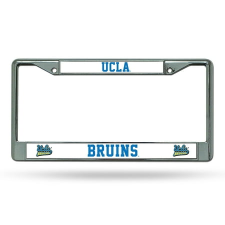 ucla bruins chrome license plate frame walmart com