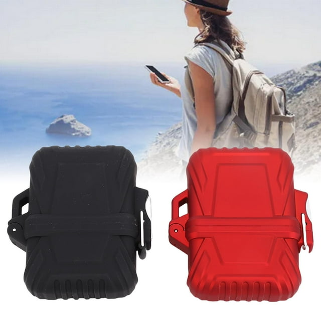 2PCS Keychain Holder Case Rain Proof Sports Case Multifunctional Dry Box Lightweight Compact Key Case for Outdoor and Humidity Proof Guard