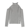 thumbnail image 1 of bar III Womens Shine Pullover Sweater, Metallic, X-Large, 1 of 1