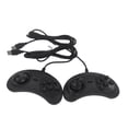 thumbnail image 1 of USB Gamepad Game Controller 6 Buttons for USB Gaming Joystick Holder for PC Mega Drive Gamepads, 1 of 7