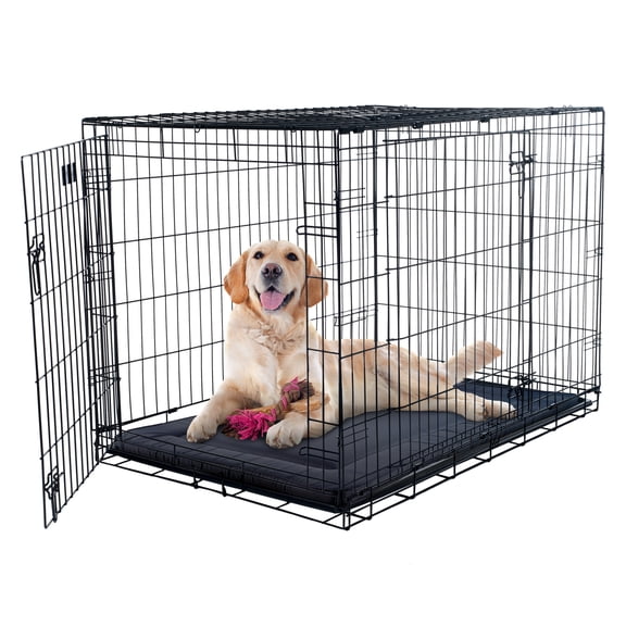 Pet Adobe Navy Waterproof Dog Crate Mat, 38.75" L X 25" W