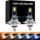 thumbnail image 2 of Bombilla Led superbrillante para faro delantero de coche y motocicleta, lámparas antiniebla automáticas de 12v, 24V y 80W, H4, H7, H1, H3, H8, H9, H11, 9005, 9006, HB3, HB4, 2 piezas, 2 of 6