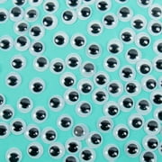Hello Hobby Black and White Plastic Wiggly Eyes, 300-Pack