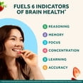 thumbnail image 3 of Neuriva Plus Brain Supplements for Memory and Focus Vitamin B12 & B6 Strawberry Gummies 50 Count, 3 of 13