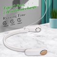 thumbnail image 2 of Portable Fan, Personal USB Rechargeable Fan, Battery Operated Blade Tower Fan, for Office Sports Green, 2 of 5