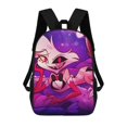 thumbnail image 1 of Hazbin Hotel Angel Dust Shoulder Backpack School Bag Bookbag Satchel Casual Daypack, 1 of 1