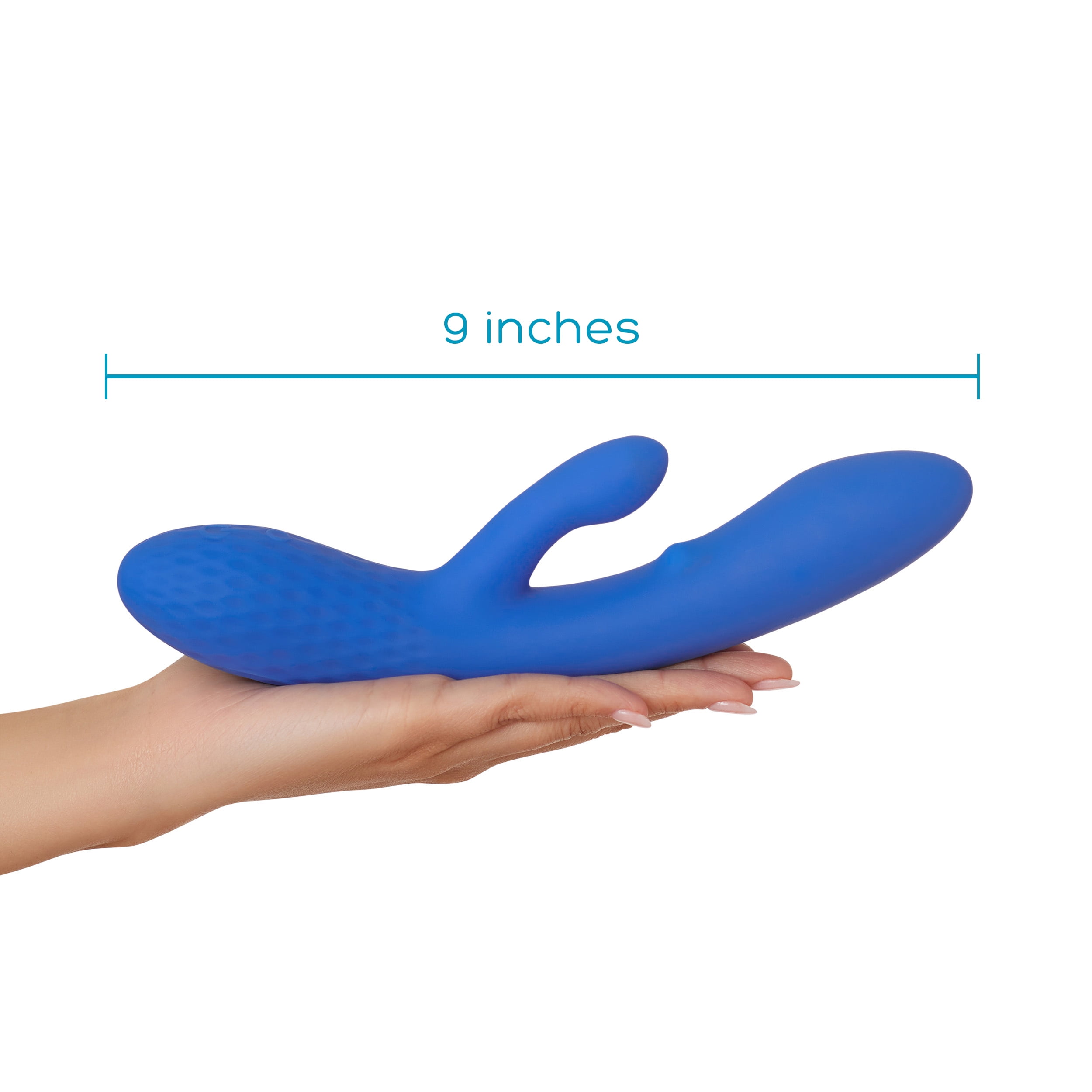 Vibrating Dual Luxe Rabbit, Stroking Bead, 10 Vibration Settings, Waterproof