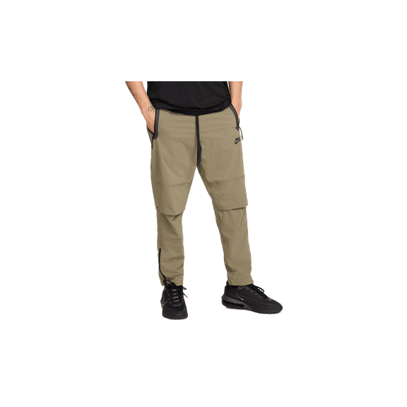 NIKE MENS Tech Woven Pant "OLIVE / BLACK" HM8241 223 from Stadium Goods