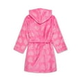 thumbnail image 2 of Wonder Nation Girls Plush Fleece Sleep Wrap Robe, Sizes 4-18 & Plus, 2 of 3