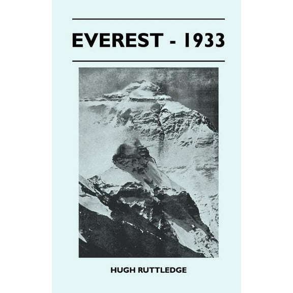 Everest - 1933