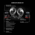 thumbnail image 3 of R1 Concepts Front Rear Brakes and Rotors Kit |Front Rear Brake Pads| Brake Rotors and Pads| Performance Off-Road Brake Pads and Rotors | Hardware Kit WFVH2-42020, 3 of 3