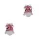 thumbnail image 2 of Methold Ropa para mascotas Cálida Mantener Cómodo Estilo chino tradicional Ropa para mascotas Trajes Tang Abrigos Disfraces Otoño Invierno Rosado METRO 2piezas, 2 of 6