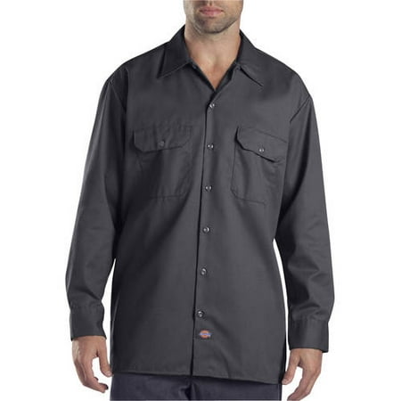 Dickies Men's Original Fit Long Sleeve Twill Work Shirt
