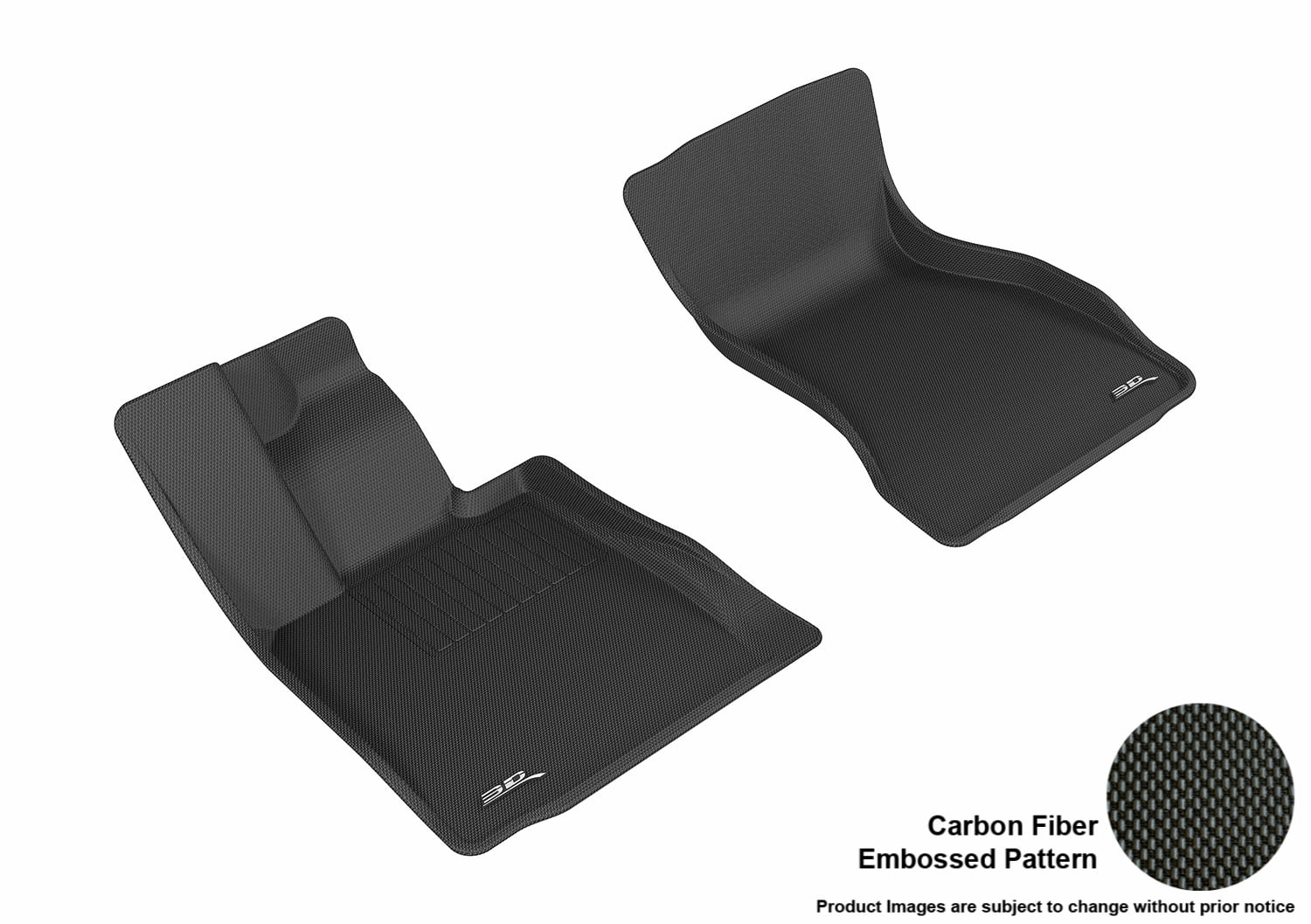 3D MAXpider Stylish Custom Fit All Weather Floor Mats for 20162017 BMW