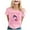 Light Pink, variant on Womens Pink Ribbon T-Shirts Cancer Awareness Ghost Witch Halloween Tees Short Sleeve Crewneck Inspirational Gift Tops