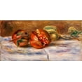 thumbnail image 2 of Renoir, Pierre-Auguste 24x14 Black Ornate Wood Framed with Double Matting Museum Art Print Titled - Pomegranates 1910, 2 of 4