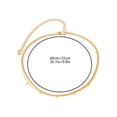 thumbnail image 3 of Elegant Fringe Bead Metallic Waistband for Women – Fashion Jewelry Accessory for Modern Belts and Belongings, GD1, One Size, 3 of 4