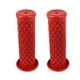 thumbnail image 3 of 2 Pares Manubrio de Motocicleta Retro Empuñadura Rojo, 3 of 5