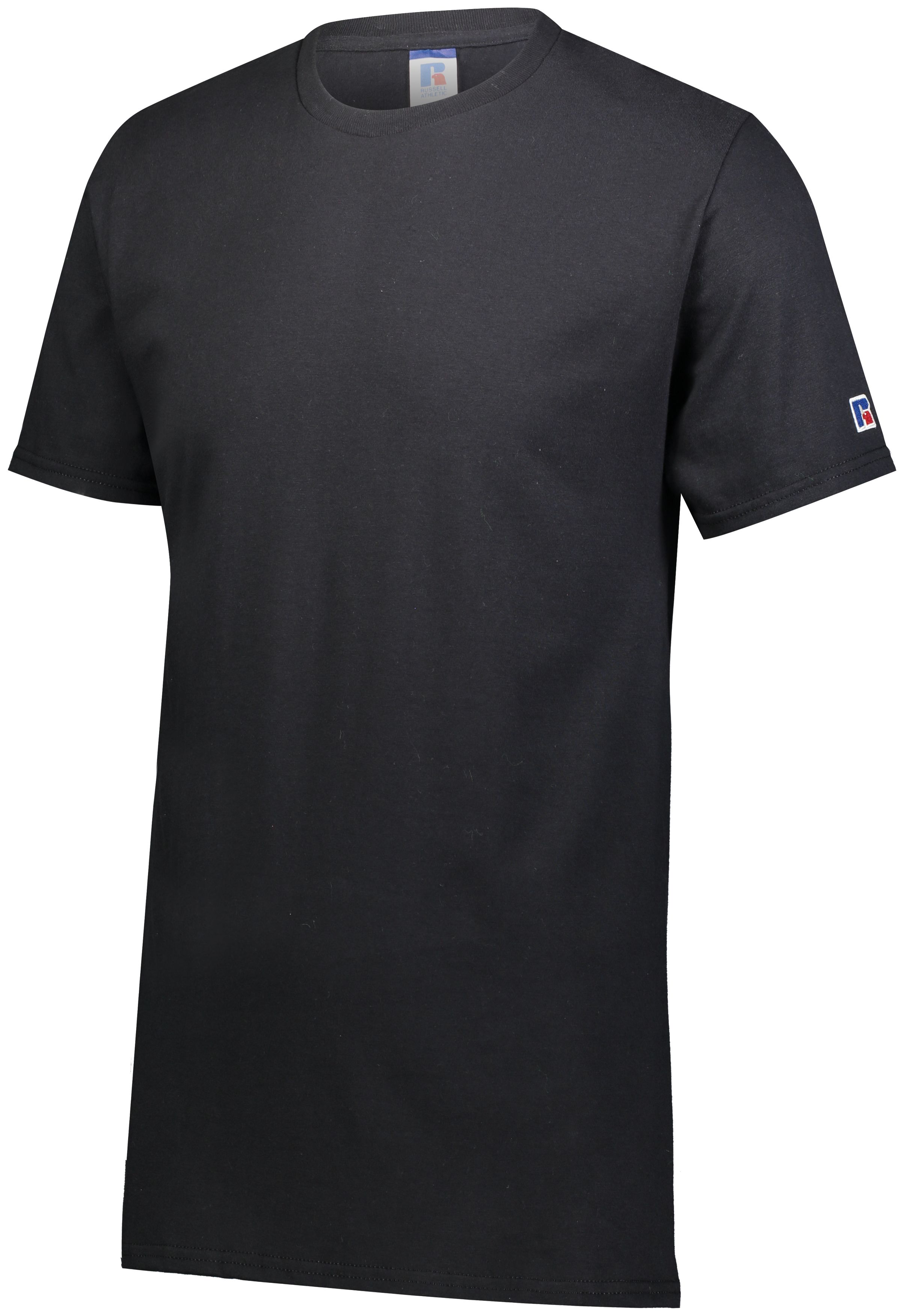 Russell Athletic Men's Shirt - Black - XXL