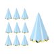 thumbnail image 5 of 10 sombreros de cumpleaños para adultos, sombreros cónicos con banda elástica, artículos para fiestas de cumpleaños de hombres y mujeres, accesorios Azul claro, 5 of 8