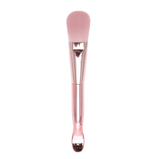 Unique Bargains 1 Pc Cepillo Facial Ligero en Forma de Cola de Pescado Rosa Brillante