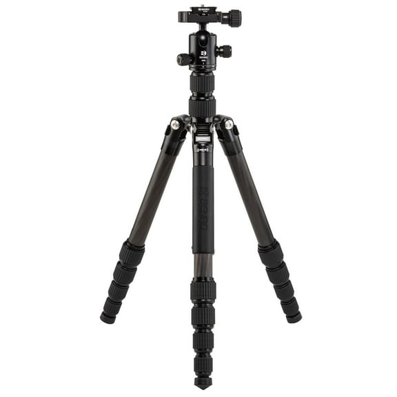 Benro Tripster 1 Series 5-Section Carbon Fiber Travel Tripod/Monopod, Black