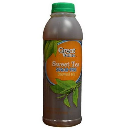 Great Value Sugar-Free Sweet Tea, 20 fl oz - Walmart.com