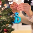 thumbnail image 3 of 26 Letters Cute Animal Baby Christmas Acrylic Ornament Tree Decoration Pendant for Car Holiday Festive Hanging, 3 of 3