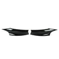 thumbnail image 3 of Front Bumper Splitter, Front Bumper Side Spoiler Glossy Black 2PCS Durable  For Replacement, 3 of 8