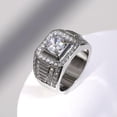 thumbnail image 4 of PULABO With handcrafted details Valentine's Day Proposal For Her Ladies Lightweight Comfortable Fit AAA Zircon CZ Ring Ideal Jewelry Gift With Gift Packaging, 4 of 8
